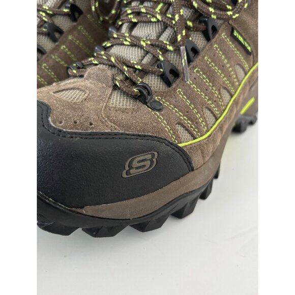 Skechers Boots Women’s 7.5 Brown Steel Toe Work Hiking Utilitarian Trail Style - Picture 12 of 12